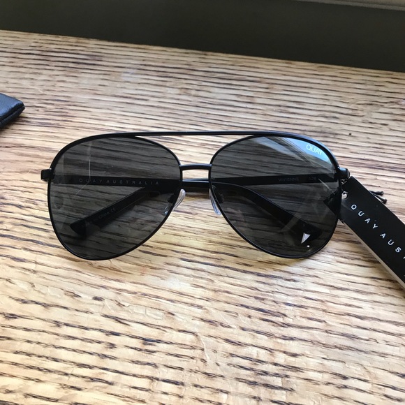 NWT Quay Aviator Sunglasses - Picture 2 of 4